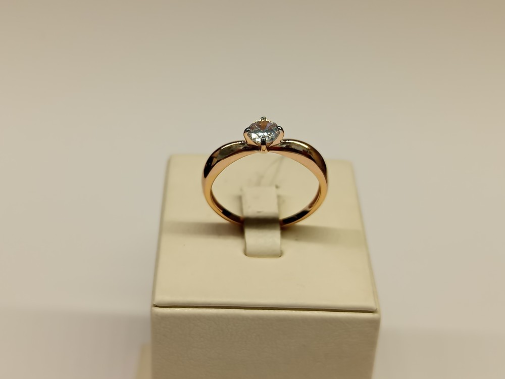 КОЛЬЦО С КАМНЕМ (Au 585)