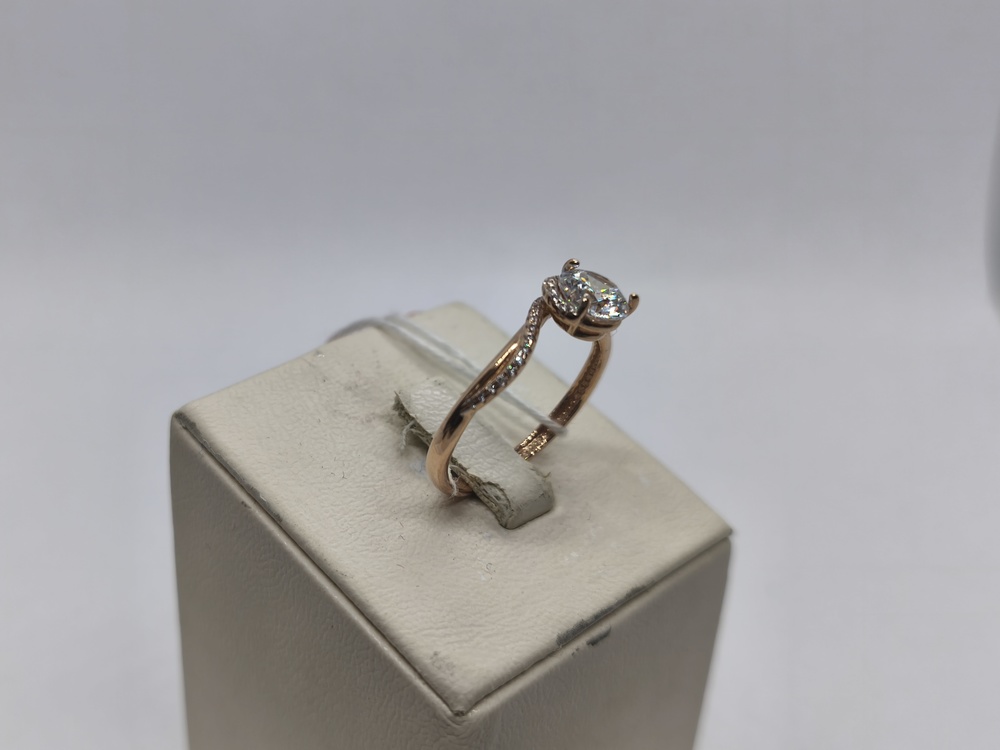 КОЛКМИ585 КОЛЬЦО С КАМНЯМИ (Au 585)