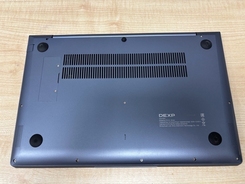 Ноутбук Dexp Dexp Atlas M15-I5W303; Core i5-1235U, Iris(R) Xe Graphics, 16 Гб, 512 GB, Нет