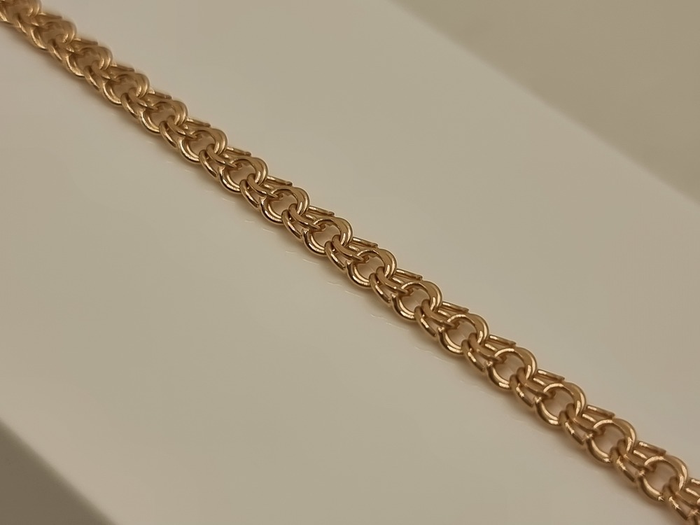 БРАСЛЕТ ПОЛНОВЕСНЫЙ Бисмарк (Au 585)