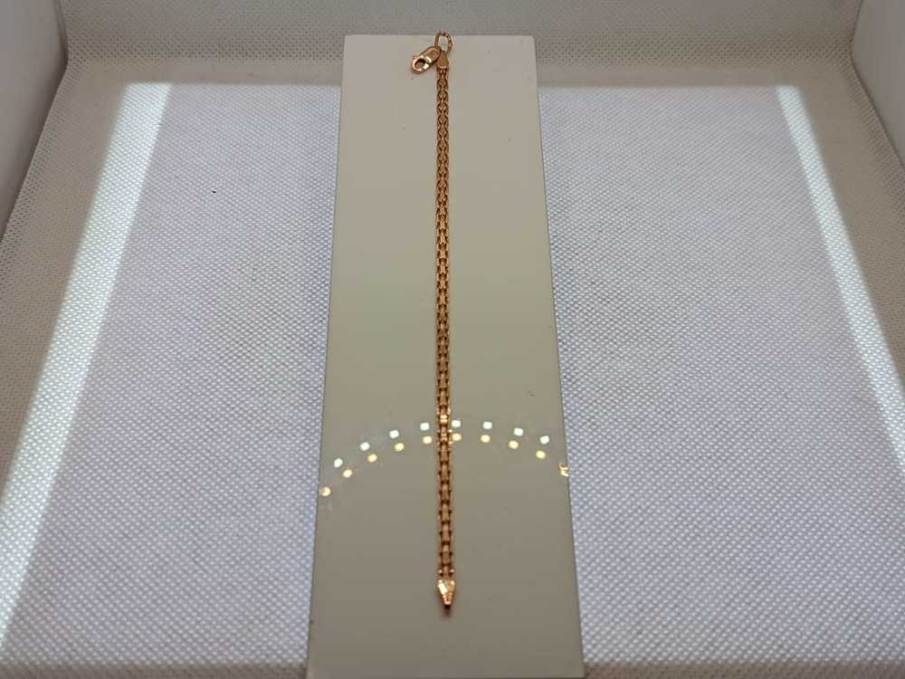 БРАСЛЕТ ПОЛНОВЕСНЫЙ Бисмарк машинный (Au 585)