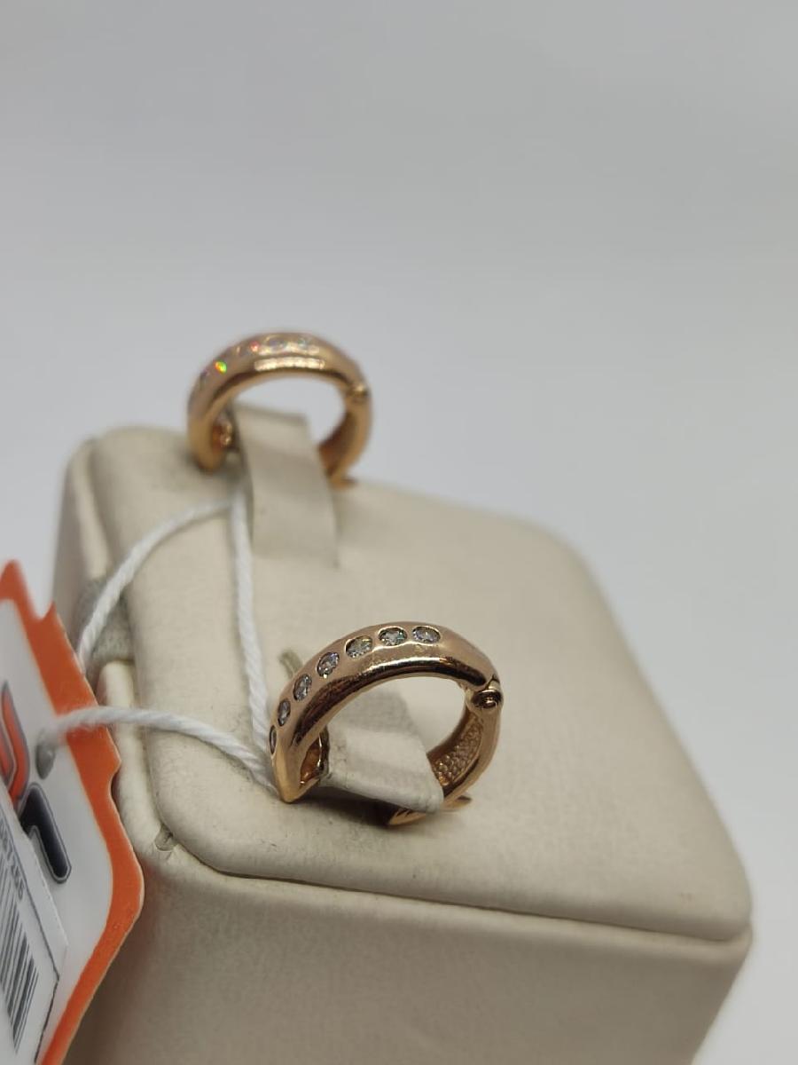 СЕРЬГИ С КАМНЯМИ (Au 585)