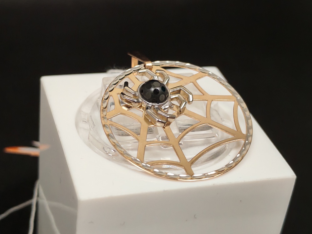 ПОДКМ585 ПОДВЕСКА С КАМНЕМ (Au 585)