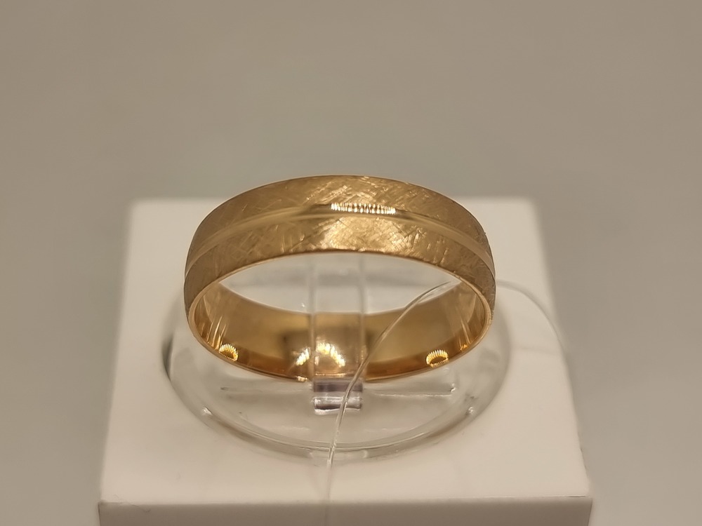 500-000-051 КОЛЬЦО ОБРУЧАЛЬНОЕ (Au 585)