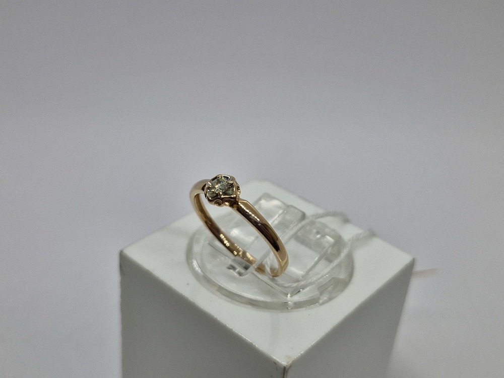 КОЛЬЦО БРИЛЛИАНТ Au 585