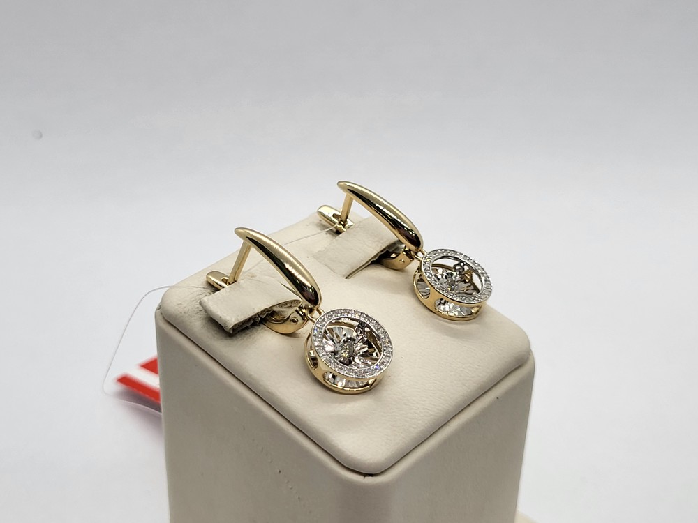 СЕРЬГИ БРИЛЛИАНТ (Au 585)