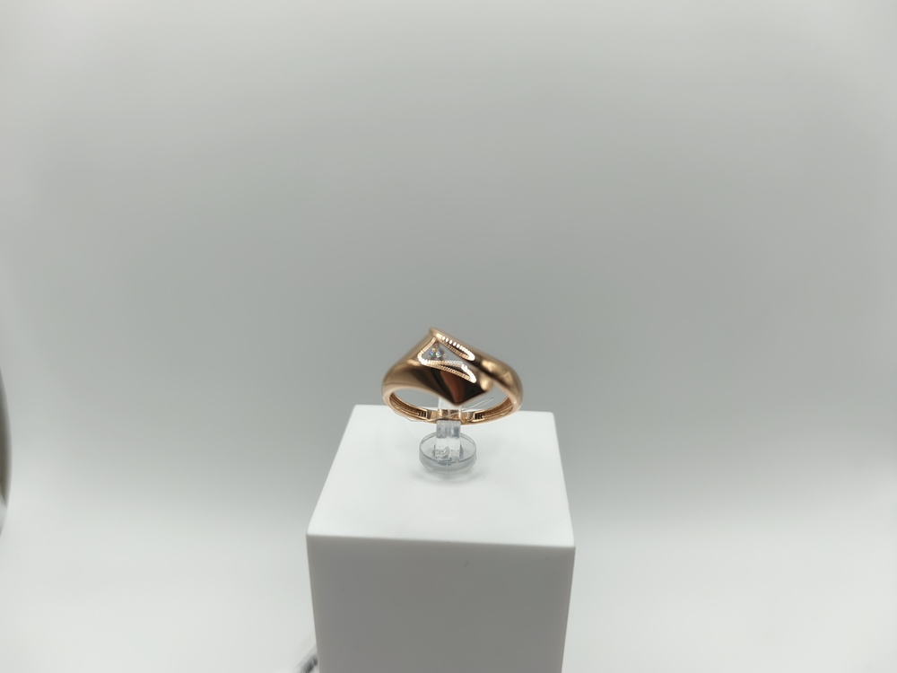 КОЛЬЦО С КАМНЕМ (Au 585)