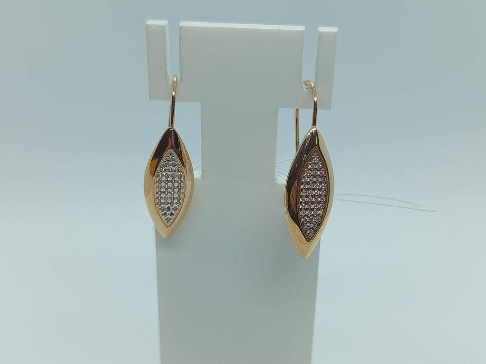 СЕРЬГИ С КАМНЯМИ (Au 585)