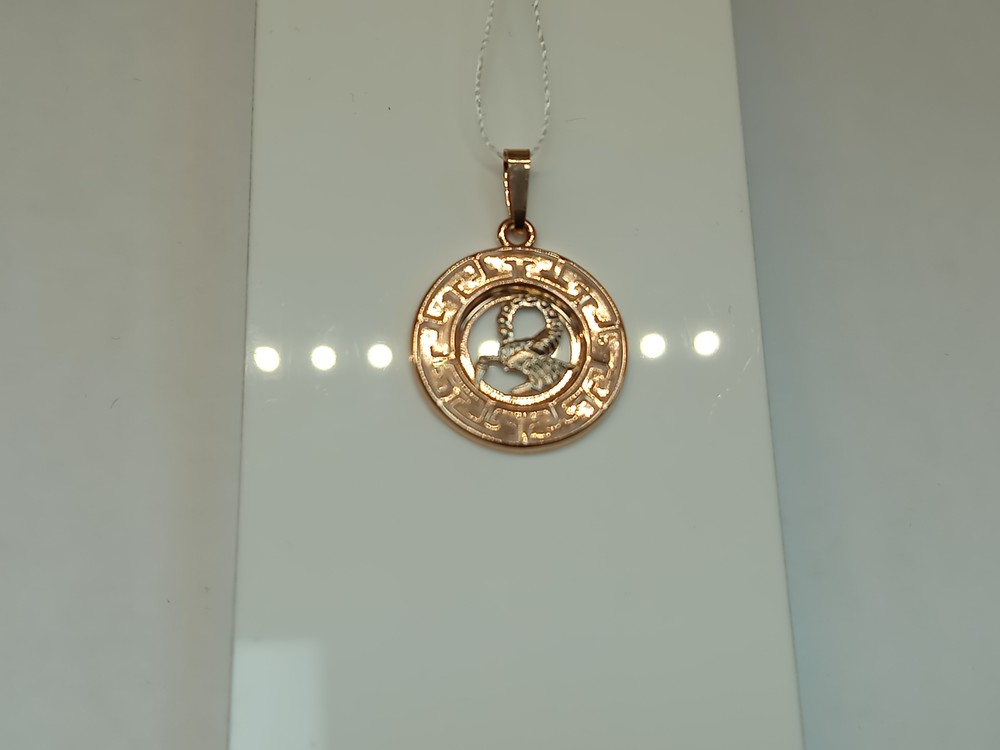 ПОДВЕСКА ЗНАК ЗОДИАКА СКОРПИОН (Au 585)