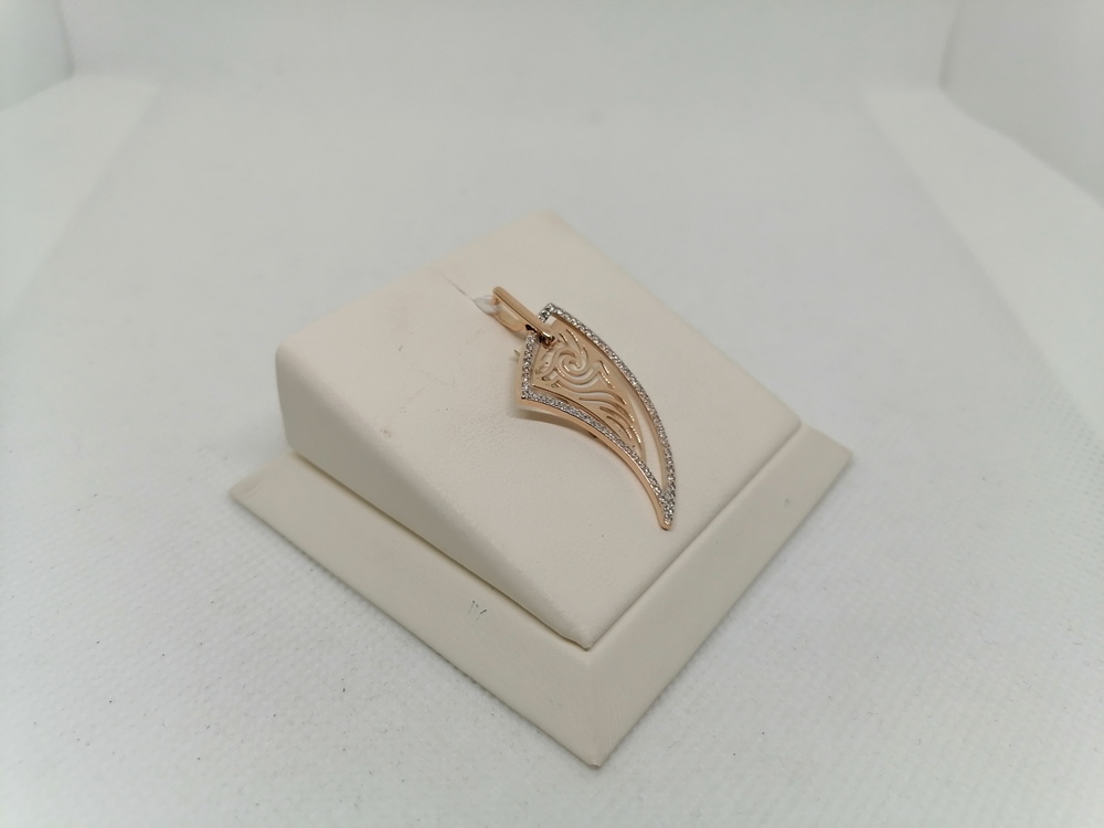 ПОДВЕСКА С КАМНЯМИ (Au 585)