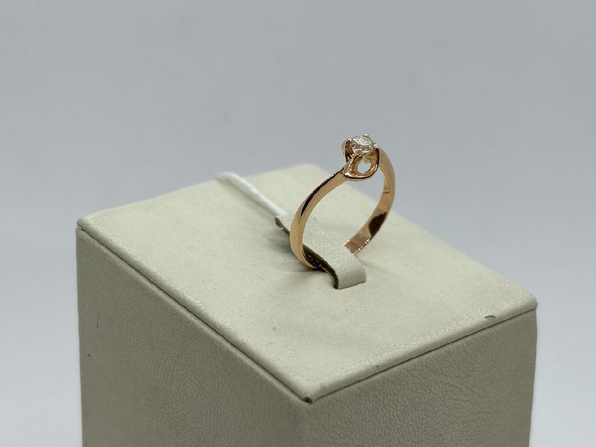 КОЛЬЦО БРИЛЛИАНТ Au 585