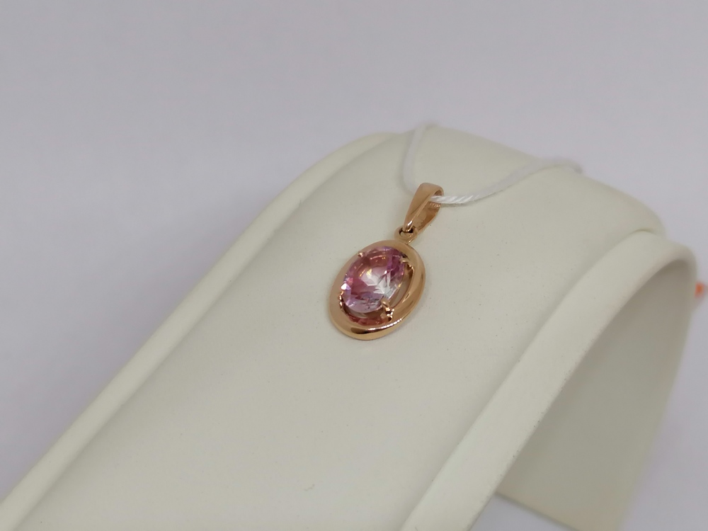 ПОДВЕСКА С КАМНЕМ (Au 585)