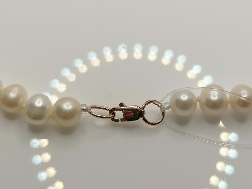 КОЛЬЕ ЖЕМЧУГ (Au 585)