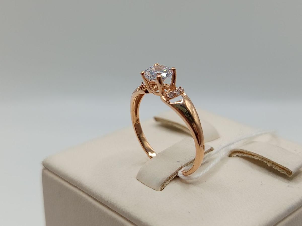 КОЛКМИ585 КОЛЬЦО С КАМНЯМИ (Au 585)