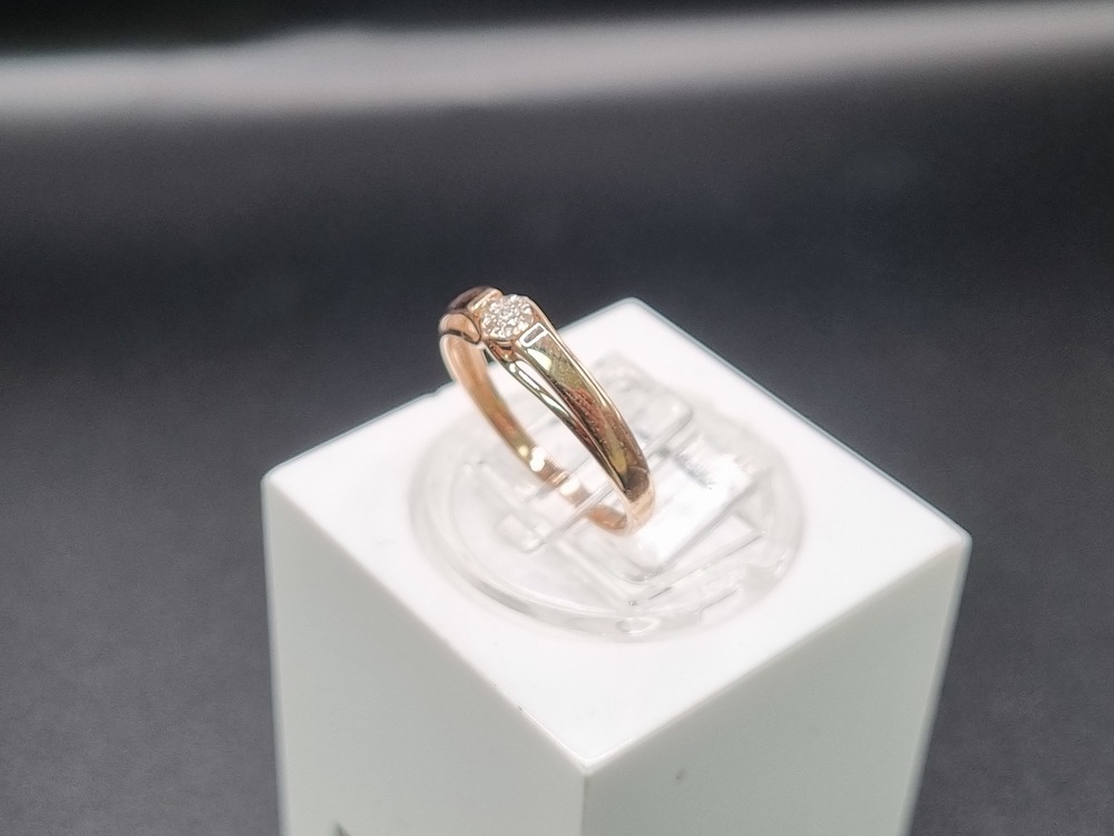 КОЛЬЦО БРИЛЛИАНТ Au 585