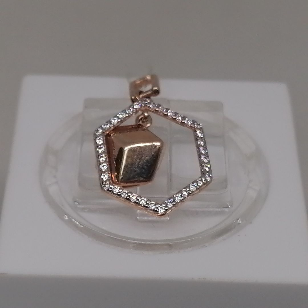 04-53-0638-00 ПОДВЕСКА С КАМНЯМИ (Au 585)