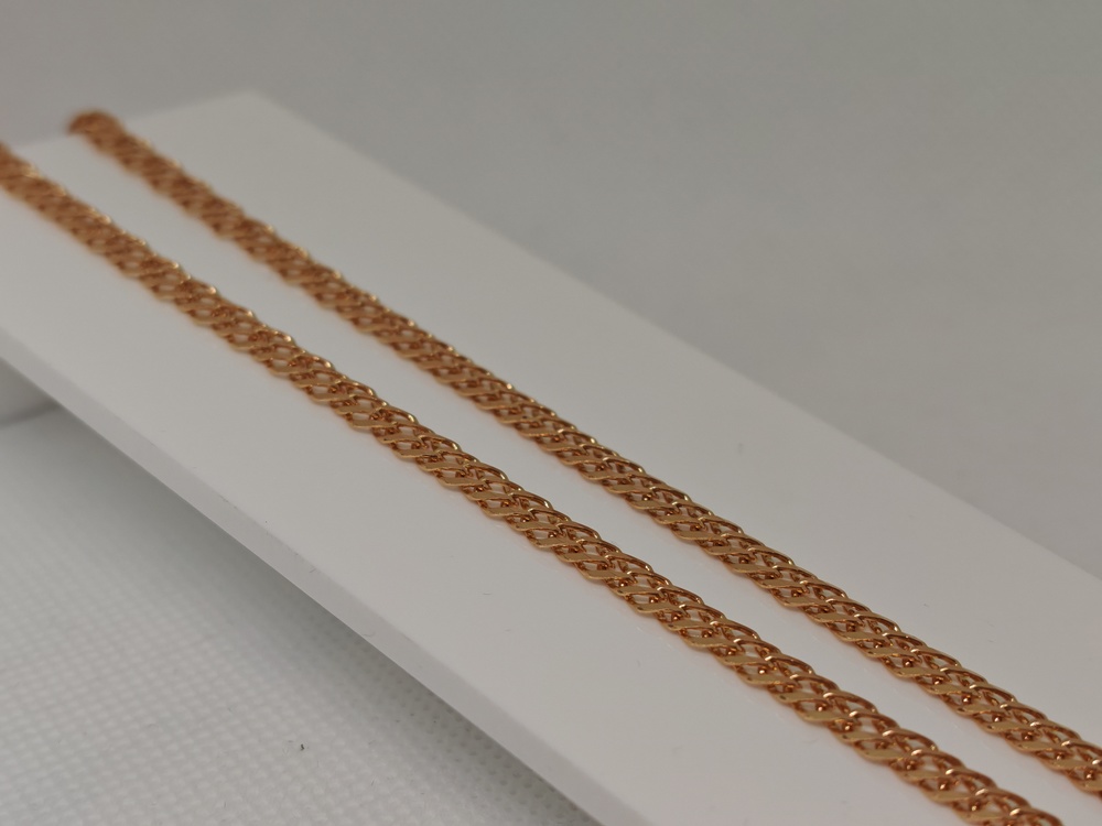 ЦЛР2585 ЦЕПЬ ПОЛНОВЕСНАЯ Ромб двойной (Au 585)