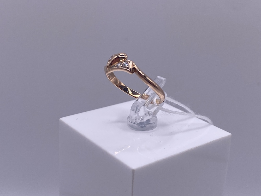 КОЛКМИ585 КОЛЬЦО С КАМНЯМИ (Au 585)