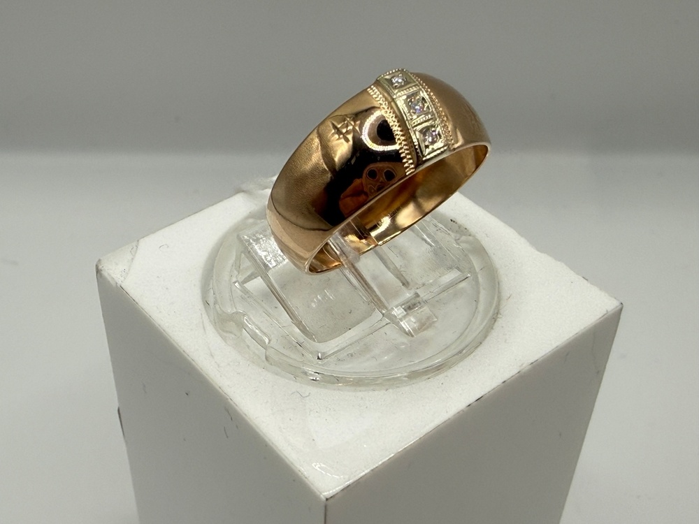 КОЛКМИ585 КОЛЬЦО С КАМНЯМИ (Au 585)