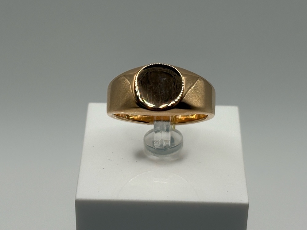 01-0063 КОЛЬЦО ПЕЧАТКА без камня (Au 585)