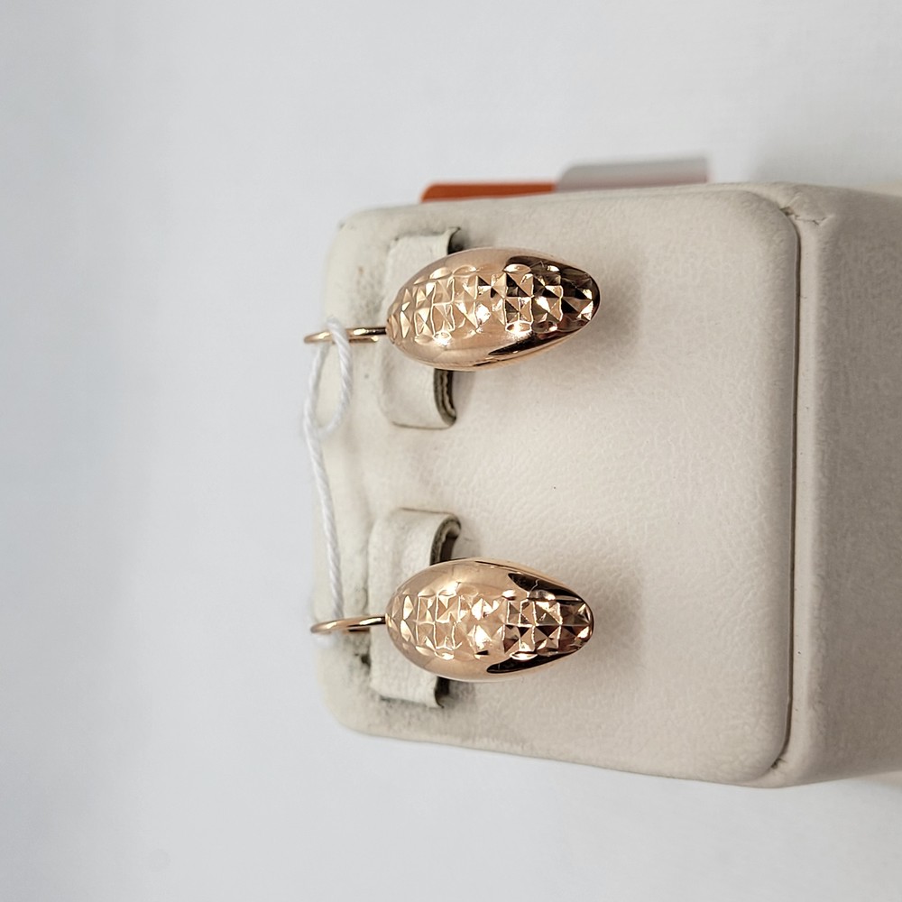 СЕРЬГИ БЕЗ КАМНЯ (Au 585)