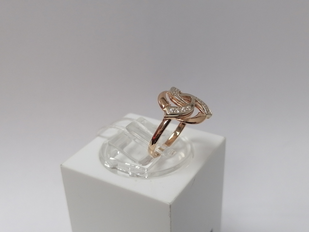 КОЛКМИ585 КОЛЬЦО С КАМНЯМИ (Au 585)