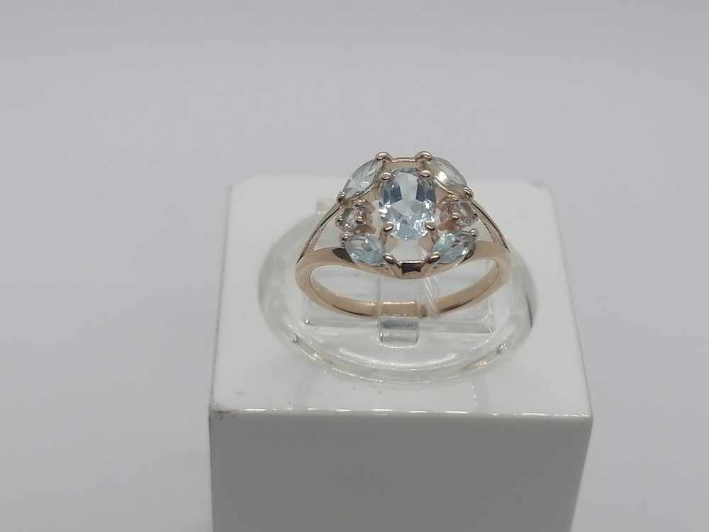 КОЛКМИ585 КОЛЬЦО С КАМНЯМИ (Au 585)