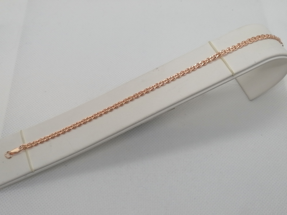 7060155-20 БРАСЛЕТ ПОЛНОВЕСНЫЙ Нона (Au 585)