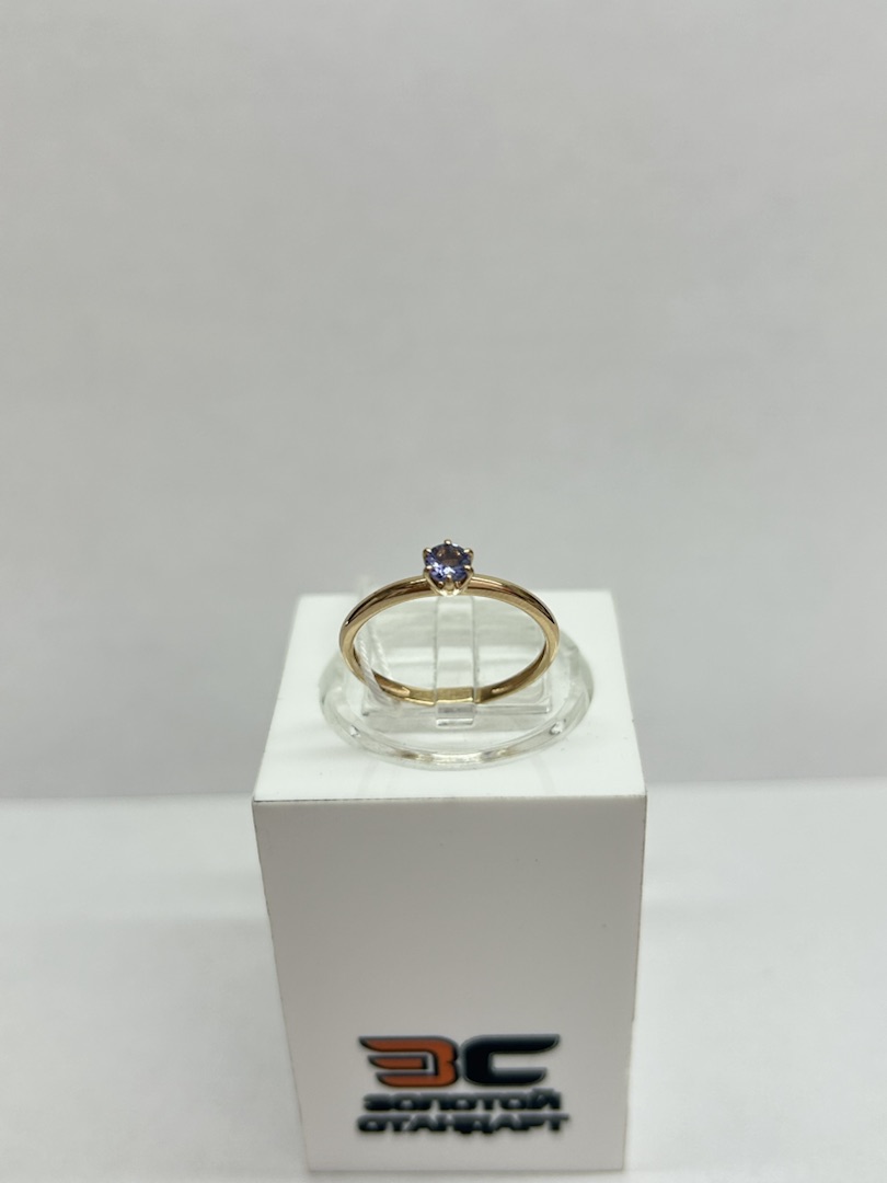 КОЛЬЦО С КАМНЕМ (Au 585)