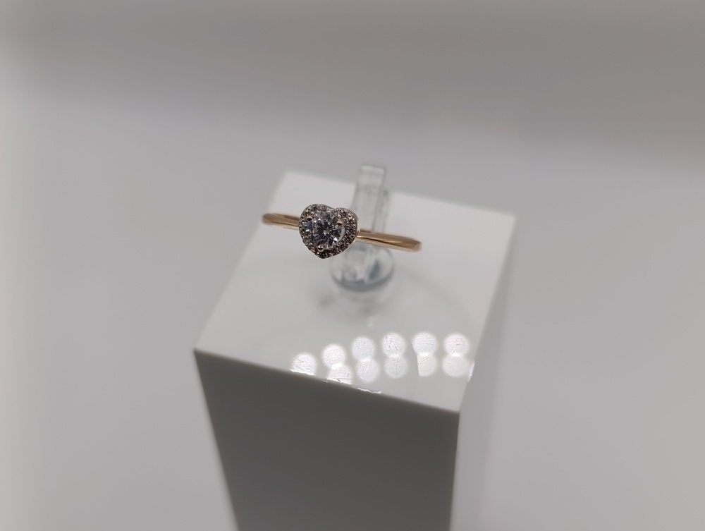 КОЛКМИ585 КОЛЬЦО С КАМНЯМИ (Au 585)