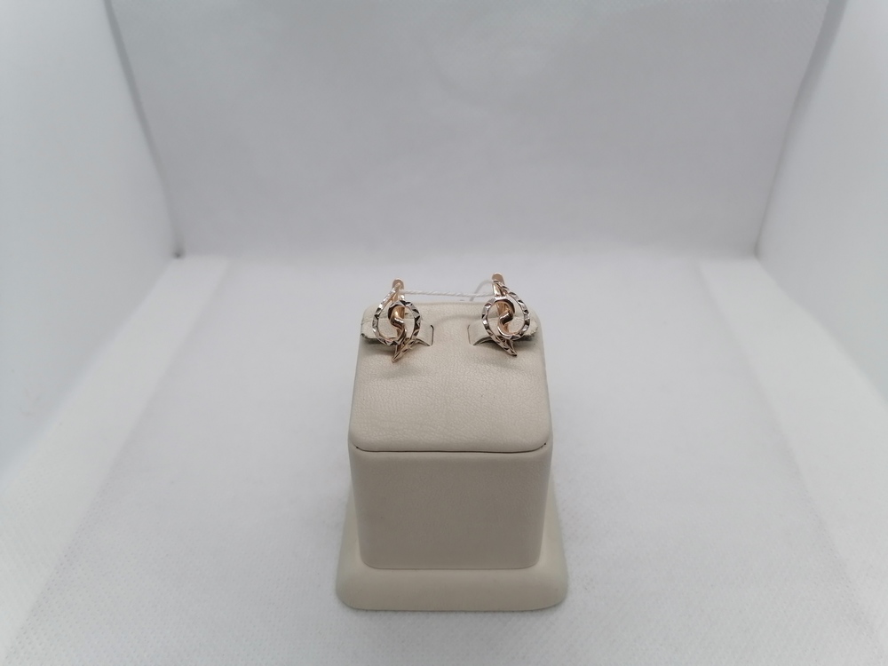 СЕРЬГИ БЕЗ КАМНЯ (Au 585)