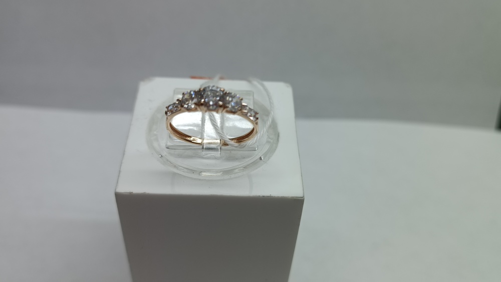 КОЛКМИ585 КОЛЬЦО С КАМНЯМИ (Au 585)