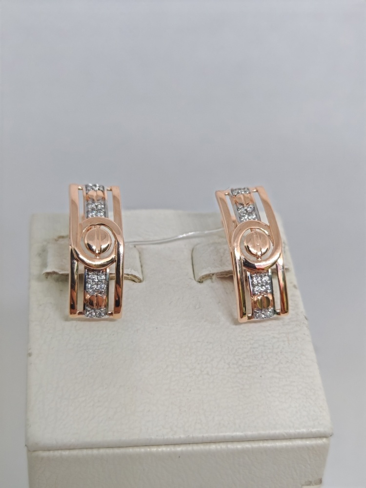 СЕРЬГИ С КАМНЯМИ (Au 585)