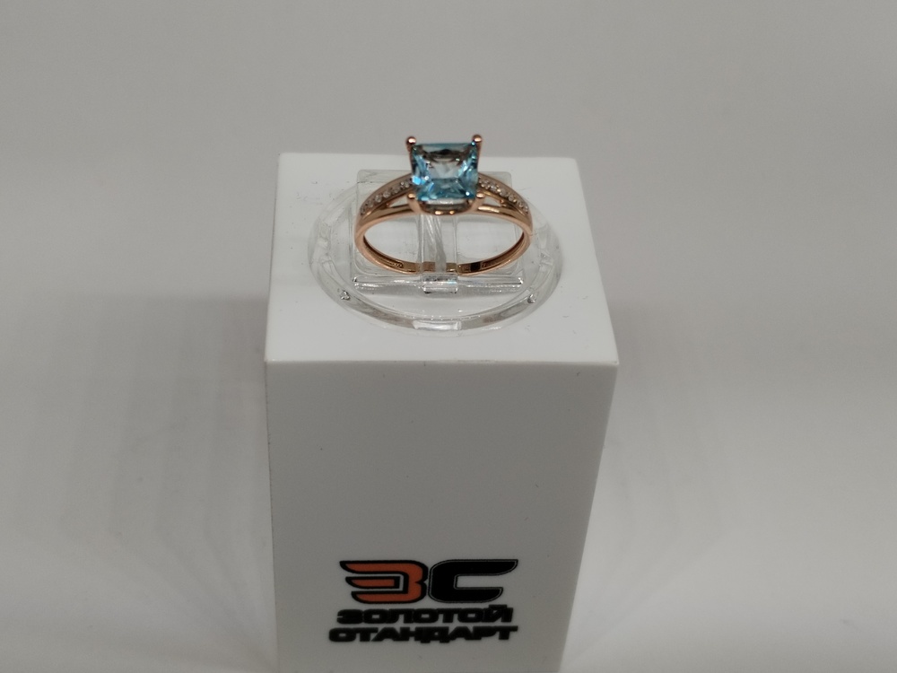 КОЛКМИ585 КОЛЬЦО С КАМНЯМИ (Au 585)