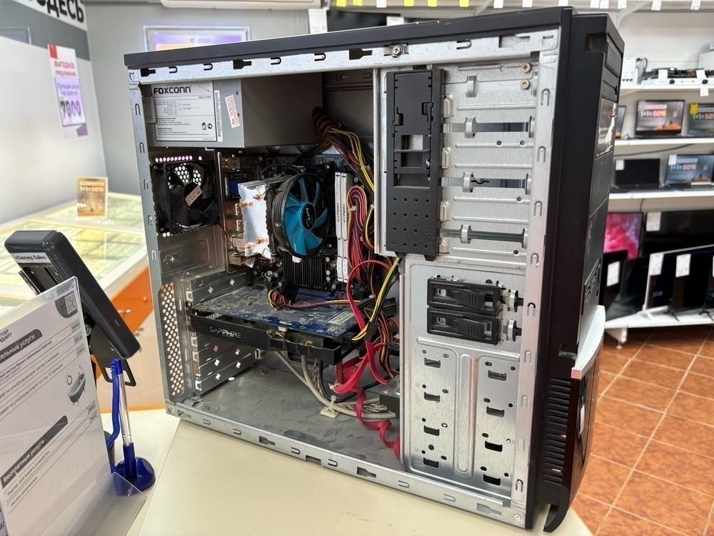 Системный блок Noname; Phenom II X6 1055T, Radeon HD 7770, 16 Гб, 240 Гб, Нет