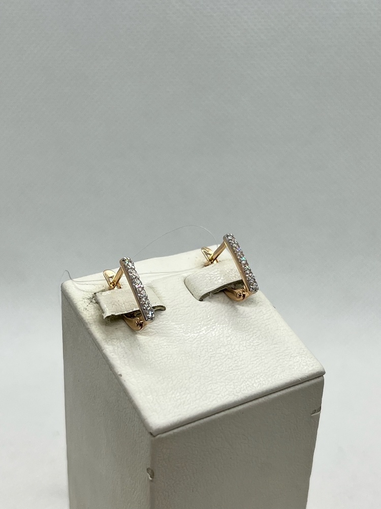 СЕРЬГИ С КАМНЯМИ (Au 585)