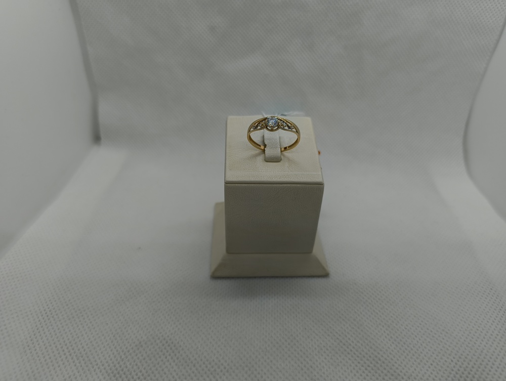 КОЛКМИ585 КОЛЬЦО С КАМНЯМИ (Au 585)