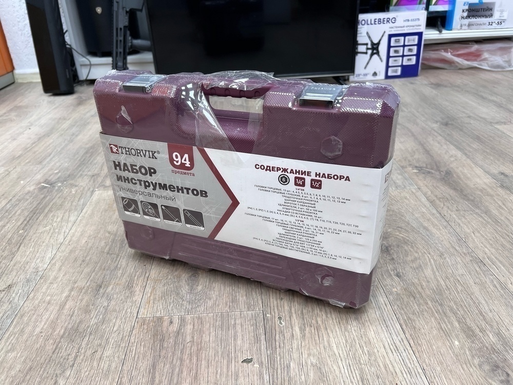 Набор инструментов Thorvik TS094 универсальный 1/4 1/2DR