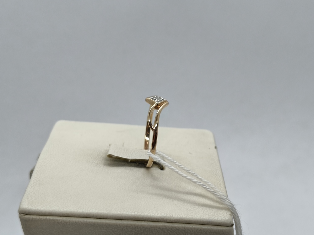 КОЛЬЦО БРИЛЛИАНТ Au 585