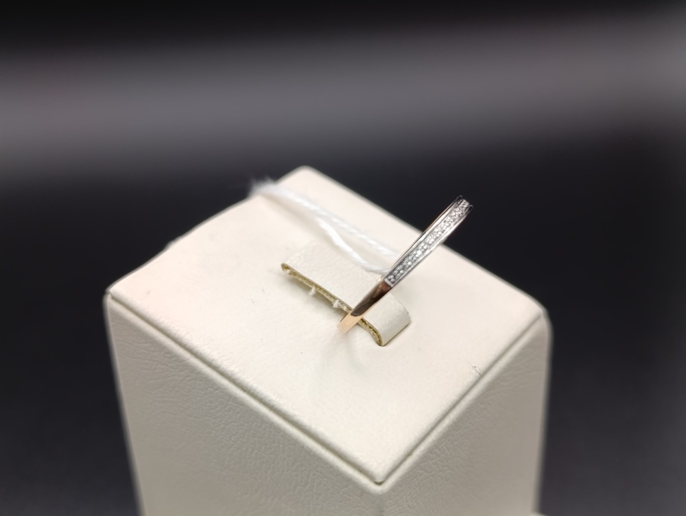 КОЛКМИ585 КОЛЬЦО С КАМНЯМИ (Au 585)