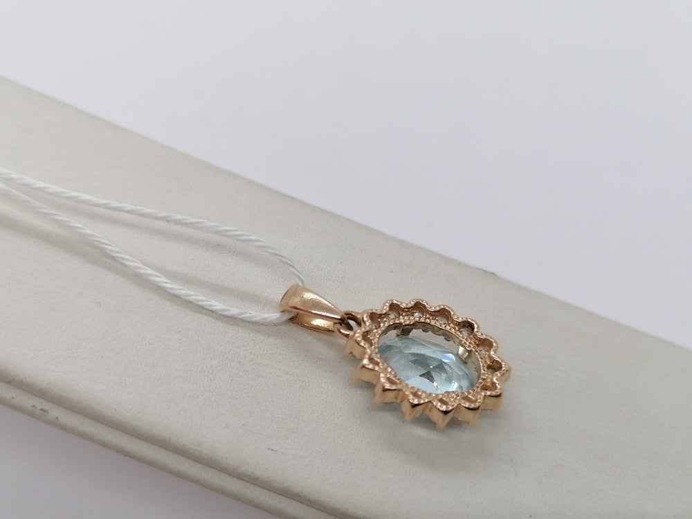 ПОДВЕСКА С КАМНЯМИ (Au 585)