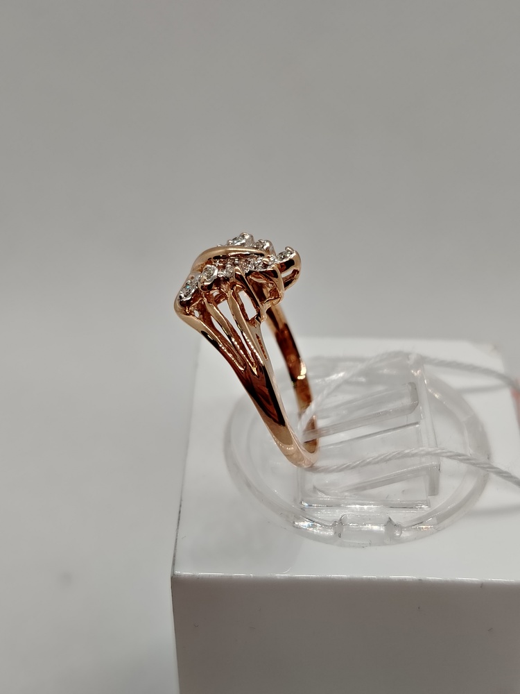 КОЛЬЦО БРИЛЛИАНТ Au 585