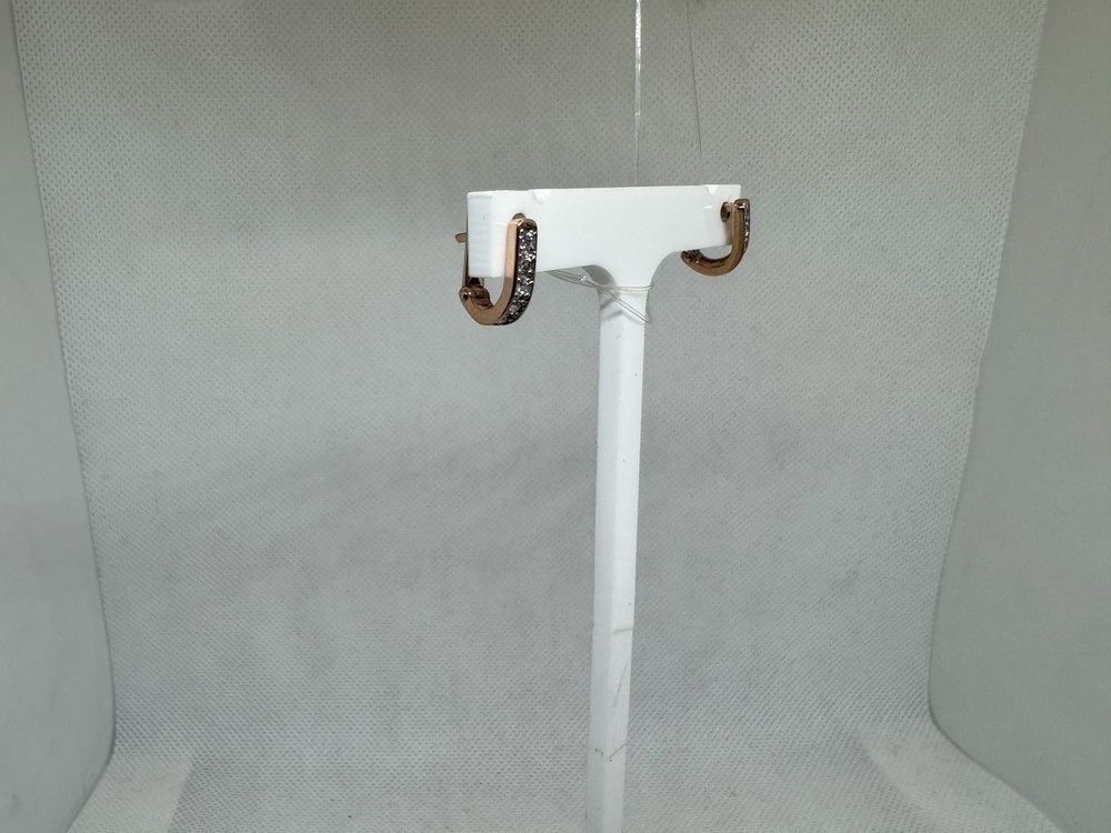 СЕРЬГИ С КАМНЯМИ (Au 585)