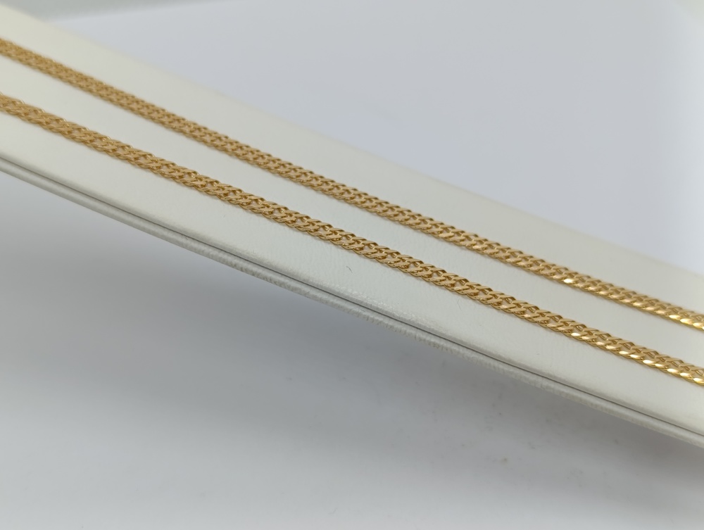 ЦЛР2585 ЦЕПЬ ПОЛНОВЕСНАЯ Ромб двойной (Au 585)