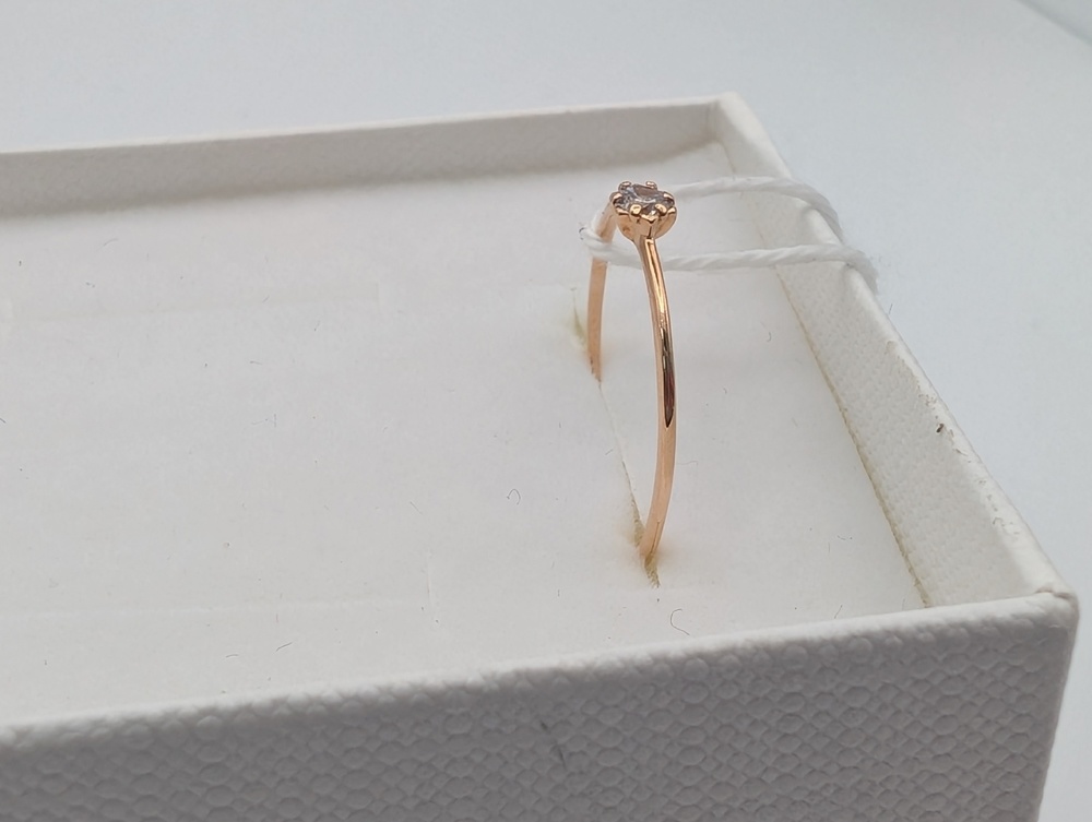 КОЛКМ585 КОЛЬЦО С КАМНЕМ (Au 585)