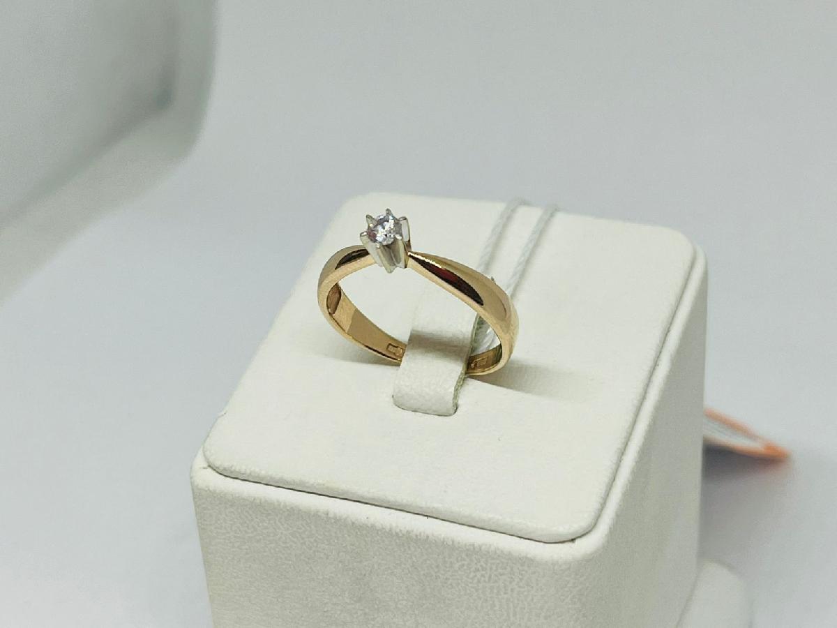 КОЛЬЦО С КАМНЕМ (Au 585)