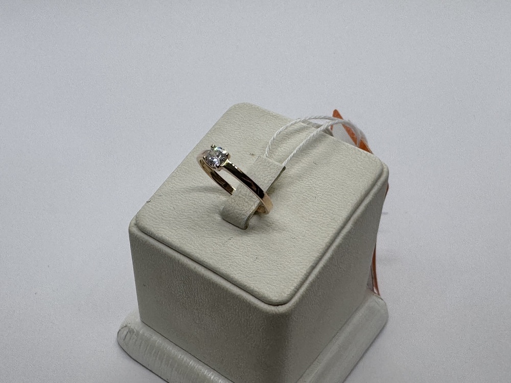 КОЛЬЦО С КАМНЕМ (Au 585)