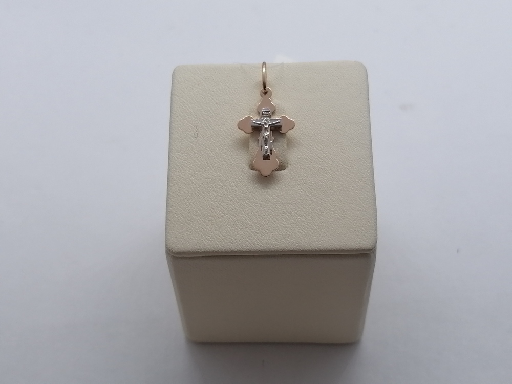 810-00328-10-00-00-00 ПОДВЕСКА КРЕСТ (Au 585)