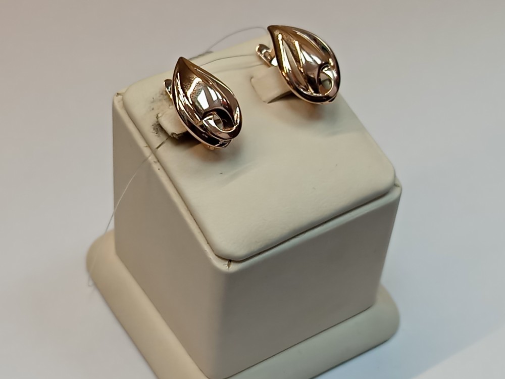 СЕРЬГИ БЕЗ КАМНЯ (Au 585)