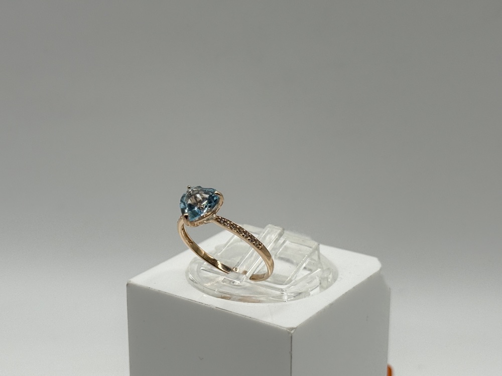 КОЛКМИ585 КОЛЬЦО С КАМНЯМИ (Au 585)